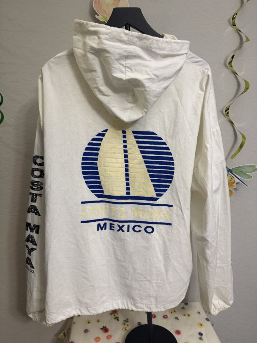 Vintage Costa Maya Mexico Hoodie - Picture 5 of 5